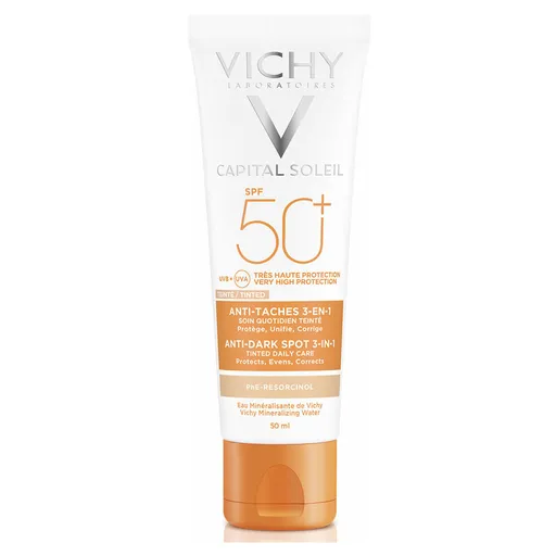 VICHY Capital Soleil Ochranný krém proti pigmentovým škvrnám SPF 50+ 50 ml