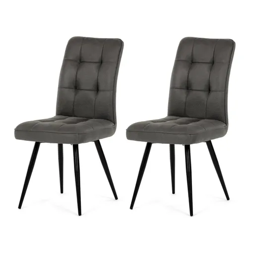 Sada jedálenských stoličiek Vintage DCL-D1250GREY3, 2 ks