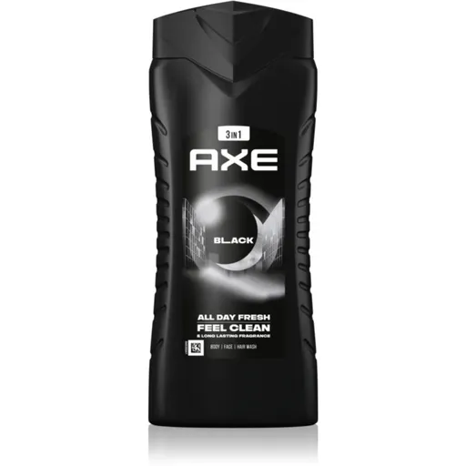 Axe Black sprchový gél na tvár, telo a vlasy 400 ml