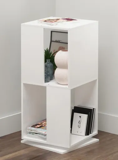 VCM Otočná police Stifta L, bílá