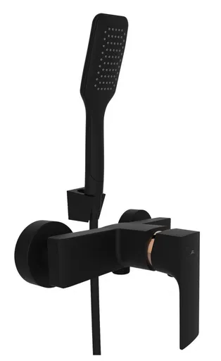 Rubineta - Sprchová batéria MODENA-12/K čierna-zlatá OLBAMOD12KBG