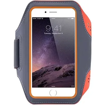 OEM Športové puzdro na ruku oranžové (SPCA6/PR)