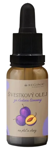 REGINA - Slivkový olej lisovaný za studena 20 ml