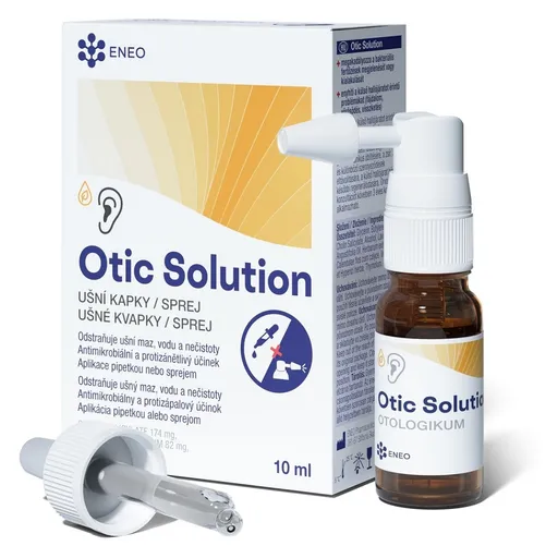 ENEO Otic solution ušné kvapky sprej 10 ml