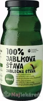 Zdravo 100% JABLKOVÁ ŠŤAVA  200 ml