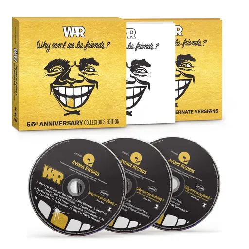 The War, WAR - WHY CAN\'T WE BE FRIENDS? (3CD), CD