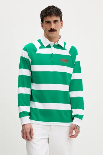 Bavlnené tričko s dlhým rukávom United Colors of Benetton x Stranger Things