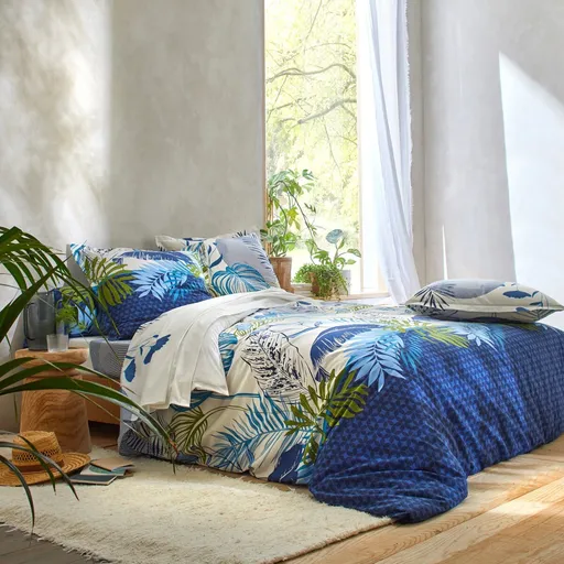 Bavlnená posteľná bielizeň Jane zn. Colombine® s potlačou listov