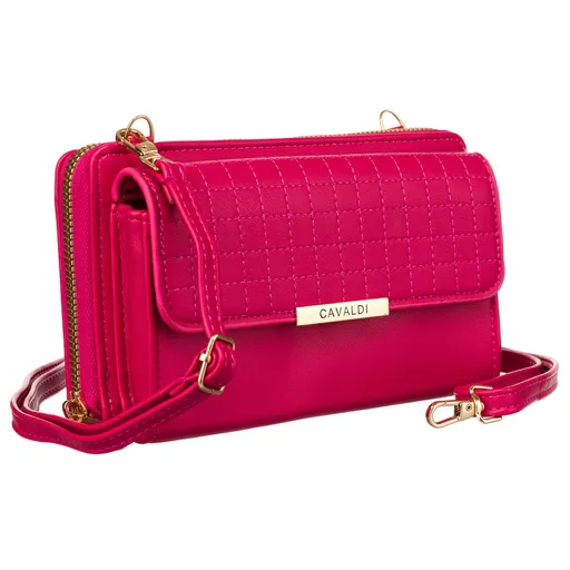 Elegantná mini peňaženka s dlhým odnímateľným popruhom - 4U Cavaldi