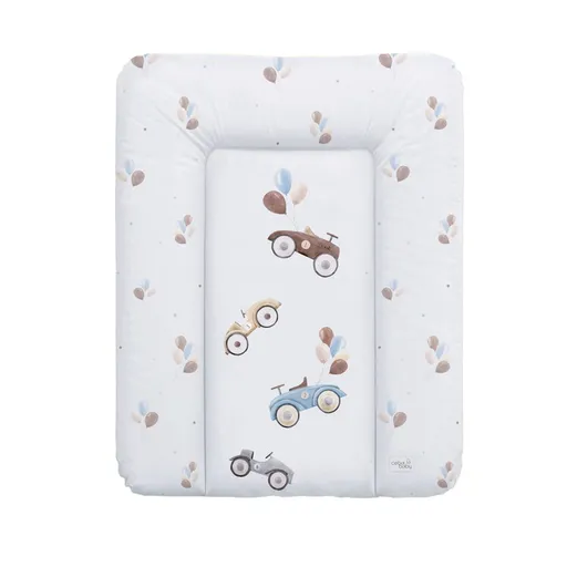 CEBA BABY Podložka prebaľovacia mäkká (50x70) Retro Cars