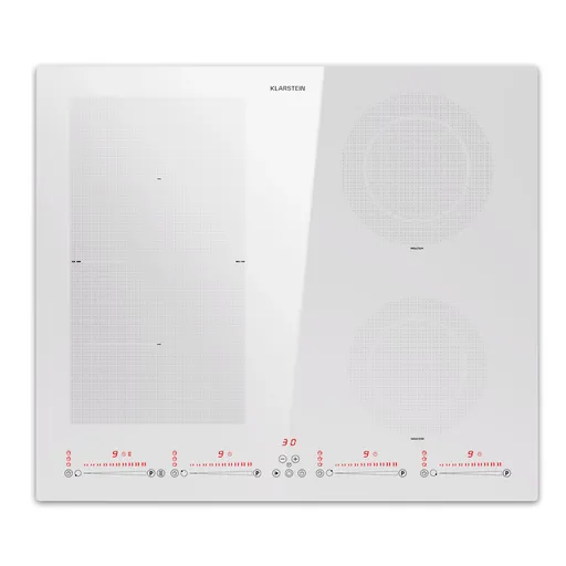 Klarstein Masterzone 60 Hybrid, indukčná varná doska, vstavaná, 4 flex zóny