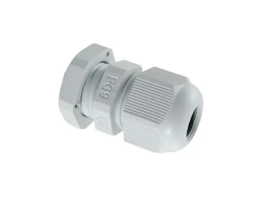 Káblová priechodka PG-9 pre kábel 4-8mm biela