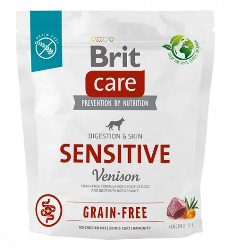 Brit Care Grain-free Sensitive Venison & Potato 1 kg