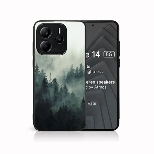 MY ART Ochranný kryt pre Xiaomi Redmi Note 14 5G FOREST (248)