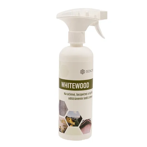 ISOKOR WHITEWOOD - Prípravok na odstránenie šedi z dreva 500 ml