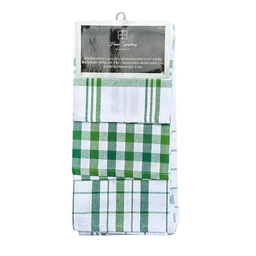 MAKRO - Utierka kuchynská 45x65cm 3ks ARA zelená