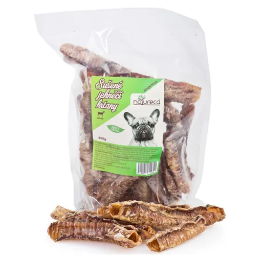 NATURECA Jahňacie hrtany sušené 250 g