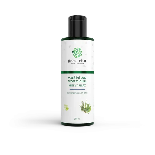 Hrejivý relax – masážny olej 200 ml – Green idea