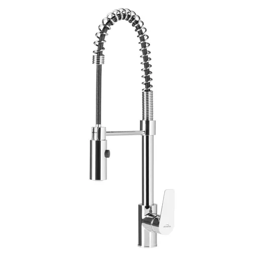 INVENA INVENA - Drezová batéria s dvojfunkčným výtokom, chróm BZ-19-S01-V