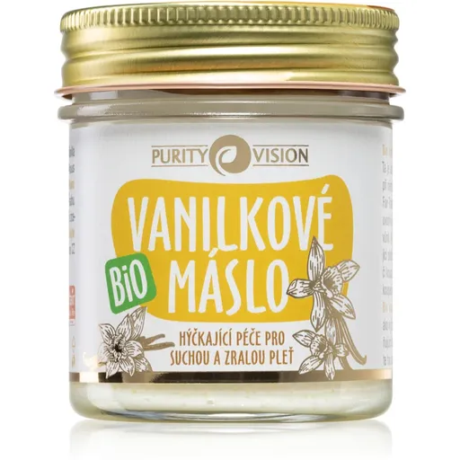 Purity Vision BIO telové maslo s vanilkou 120 ml