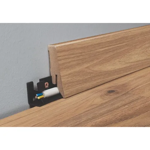 Lišta soklová Naturel hnedá, MDF, dĺžka 260 cm, výška hrany 58 mm, K58C5549