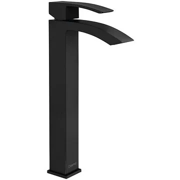 SAPHO GINKO 25 stojančeková umývadlová batéria vysoká, bez výpustu, čierna mat 1101-04B