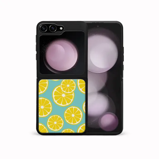 MY ART Ochranný kryt pre Samsung Galaxy Z Flip7 FE 5G / Flip6 5G LEMON (121)