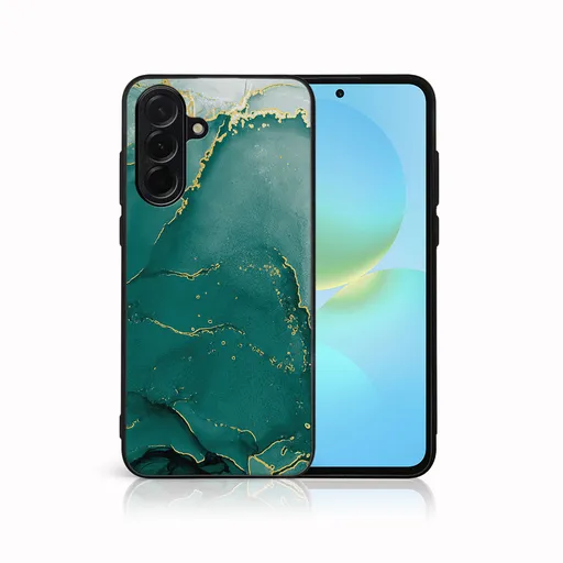 MY ART Ochranný kryt pre Samsung Galaxy A26 GREEN MARBLE (145)