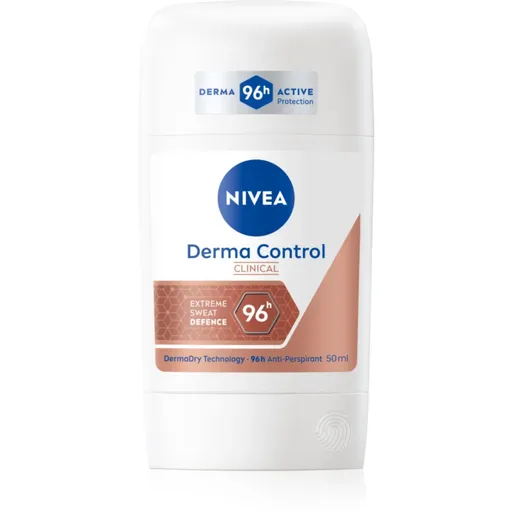NIVEA Derma Dry Control tuhý antiperspitant 50 ml