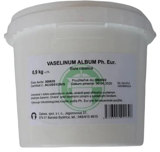 Vaselinum Album biela vazelína 900 g