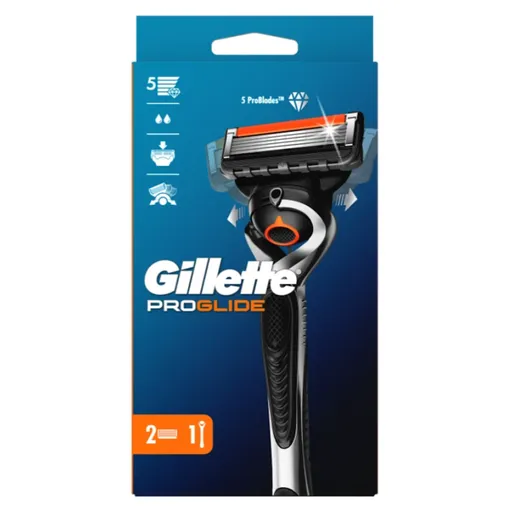 Gillette ProGlide Flexball holiaci strojček + náhradné hlavice 2ks