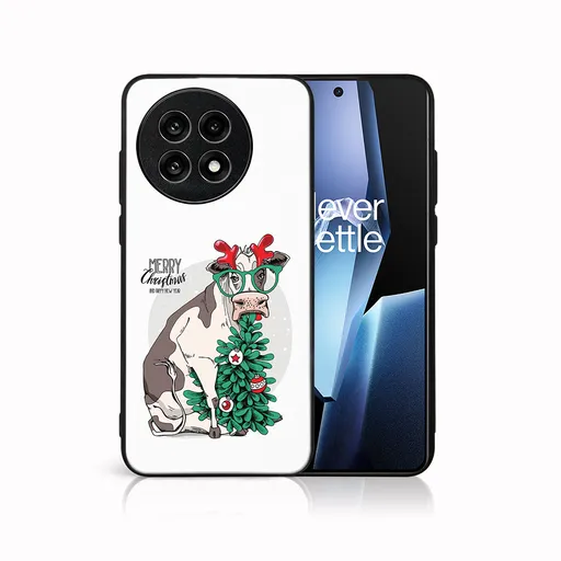 MY ART Kryt s vianočným dizajnom OnePlus 13R 5G MERRY CHRISTMAS (074)