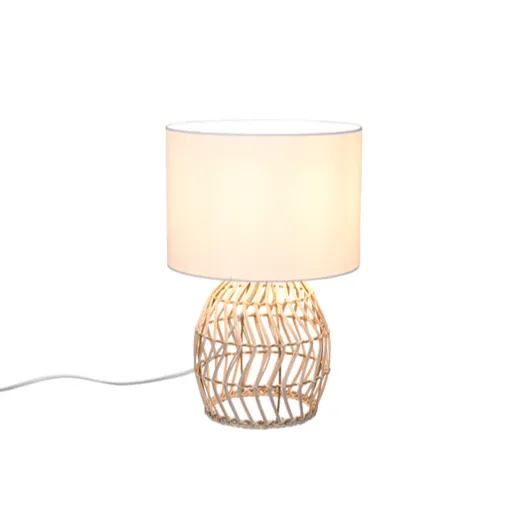 Reality Rike stolová lampa prírodná r51131036 RER51131036