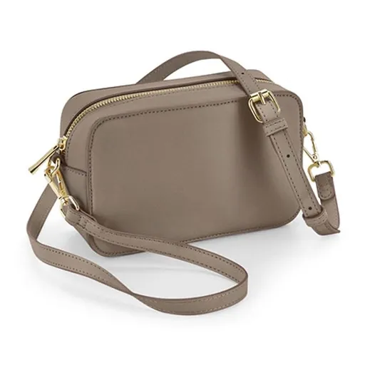 BagBase Dámska crossbody kabelka - Šedohnedá