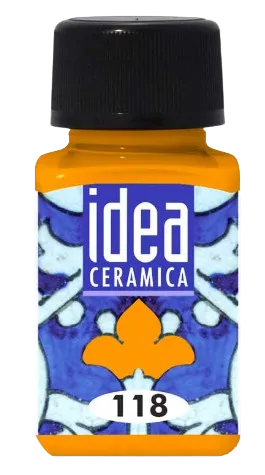 MAIMERI IDEA CERAMICA - Farby pre studenú keramiku 118 - deep yellow, 60 ml