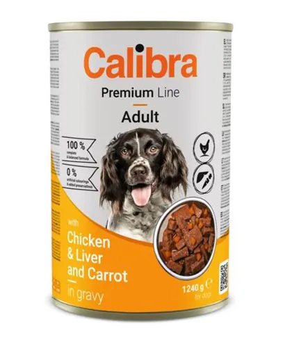 Calibra Dog Premium Chicken & Liver 1240 g
