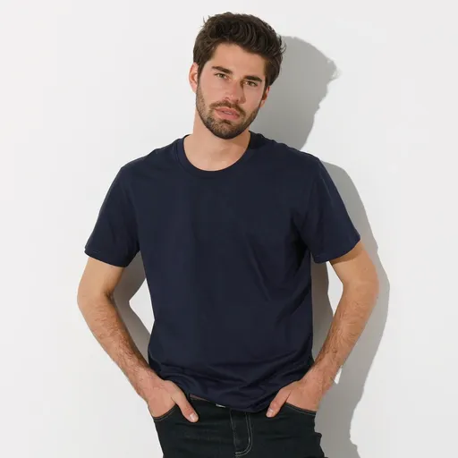 Tričko s okrúhlym výstrihom a krátkymi rukávmi