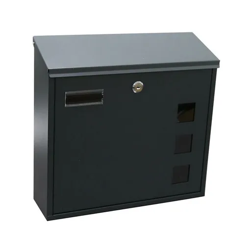 Poštová schránka 350 x 330 x 110 mm, antracit