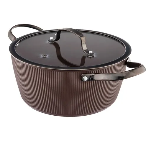 Valdinox Kastról s pokrievkou Stripes 24 cm, 4,0 l, 24 cm