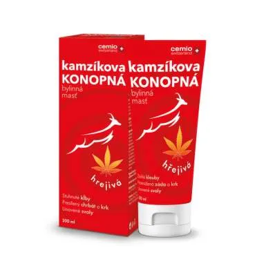 CEMIO Kamzíkova konopná masť hrejivá 2024 + súťaž 200 ml