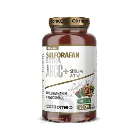 CarnoMed Sulforafan EXTRA AHCC+ 90CPS