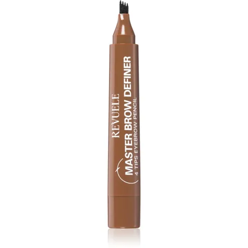 Revuele Master Brow Definer 4 Tips Eyebrow Pencil precízna ceruzka na obočie odtieň Light 2.2 ml