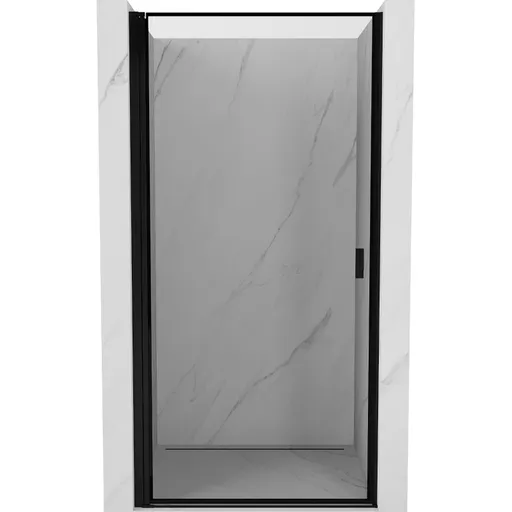 MEXEN - MIST dverná časť (1d) 70x200 cm 6mm čierna, okraj, ľavé 8A2-070-000-70-70-L