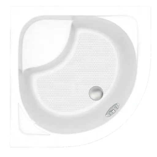 Sprchová vanička štvrťkruhová Laguna 90x90 cm akrylát SIKORO90HL0