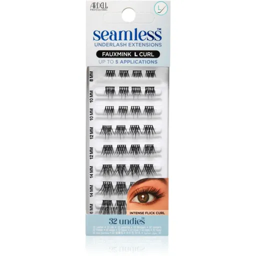 Ardell Seamless Refill Light Modern FauxMink trsové nalepovacie mihalnice L Curl 32 ks