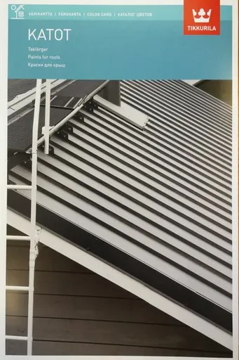 VZORKOVNÍK PAINT FOR ROOFS - Odtiene farieb na kov a strechu sivá