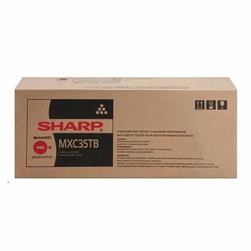 Sharp originál toner MX-C35TB, black, 9000str., Sharp MX-C357F, MX-C407P, O, čierna
