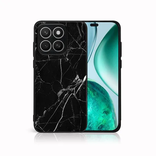 MY ART Ochranný kryt pre Honor X8c BLACK MARBLE (142)