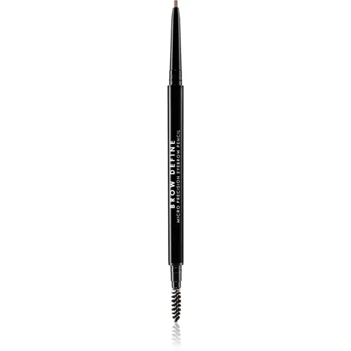 MUA Makeup Academy Brow Define precízna ceruzka na obočie s kefkou odtieň Light Brown 0.05 g