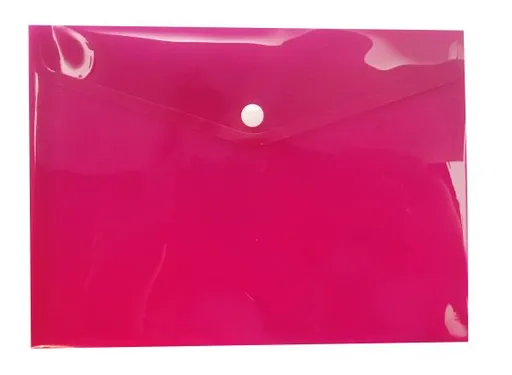 Obálka A5 PP s cvokom červená